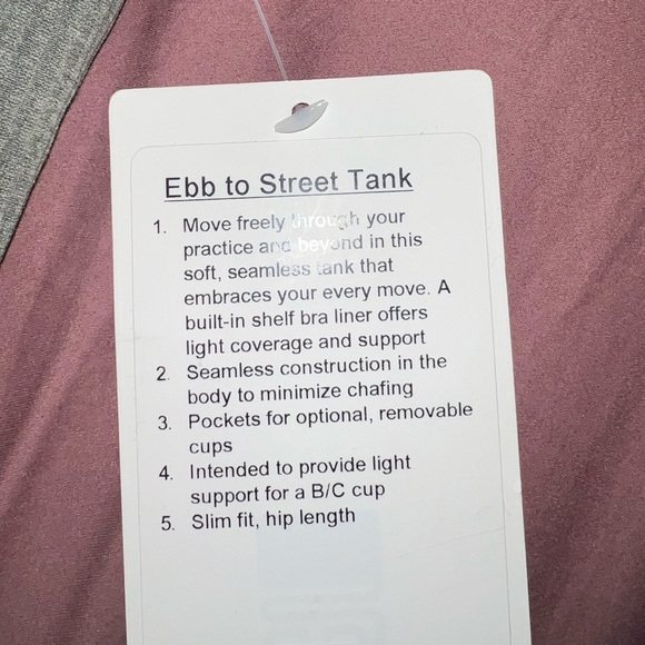 NWT Lululemon Ebb to Street - Picture 3 of 3